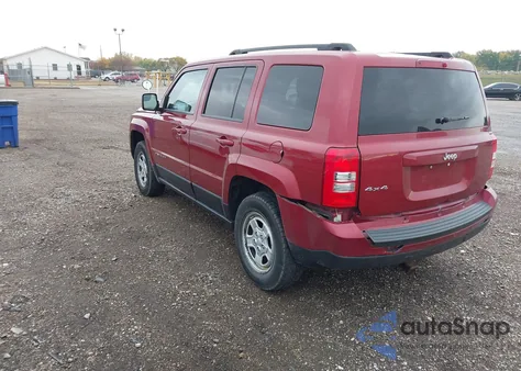 2012 Jeep Patriot Sport from USA, damaged, VIN 1C4NJRBB5CD553195
